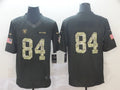 Men's Las Vegas Raiders #84 Antonio Brown Black Game Player Jerseys