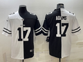Men's Las Vegas Raiders Davante Adams #17 Black/White Game Jerseys