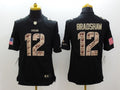 Men's Pittsburgh Steelers Terry Bradshaw #12 Black Game Player Jerseys