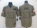 Men's Minnesota Vikings Dalvin Cook #33 Brown Game Jerseys