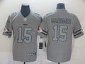 Men's Kansas City Chiefs Patrick Mahomes Gray Player Game Jerseys