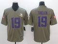 Men's Minnesota Vikings Adam Thielen #19 Brown Game Player Jerseys