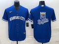 Men's Kansas City Royals Blue Alternate Replica Team Jerseys