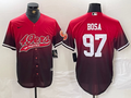 Men's San Francisco 49ers Nick Bosa #97 Scarlet Player Jerseys