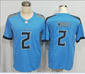 Men's Tennessee Titans Robert Woods #2 Light Blue Game Jerseys