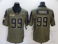 Men's Washington Commanders Chase Young #99 Brown Game Jerseys