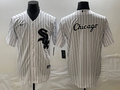 Men's Chicago White Sox White Home Replica Game Jerseys