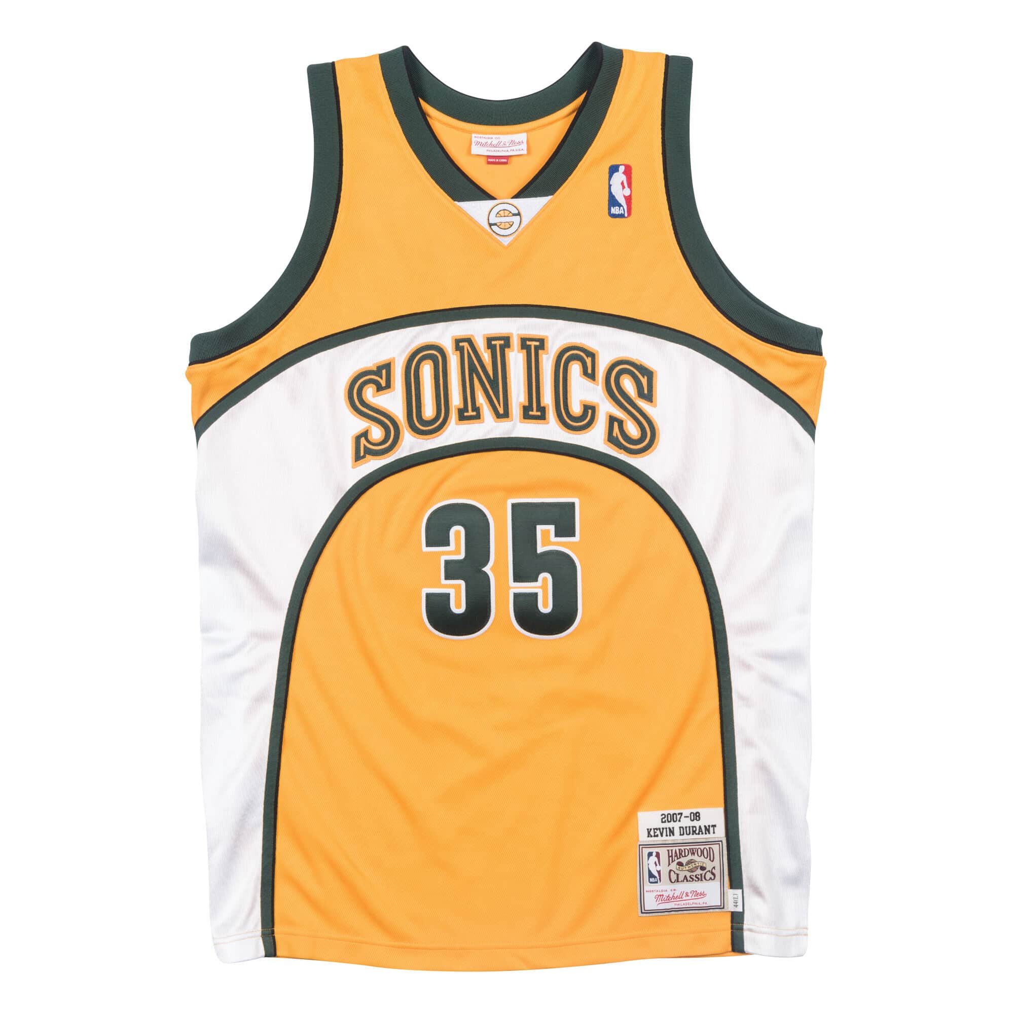 Kevin Durant Seattle Supersonics (Sonics) Jersey