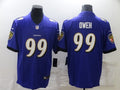 Men's Baltimore Ravens Odafe Oweh #99 Purple Vapor Limited Jerseys
