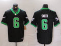 Men's Philadelphia Eagles DeVonta Smith #6 Black Alternate Game Jerseys