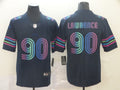 Men's Dallas Cowboys DeMarcus Lawrence #90 Navy City Edition Game Jerseys