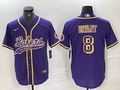 Men's Los Angeles Lakers Kobe Bryant #8 Purple Limited Player Jersey