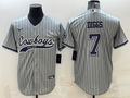 Men's Dallas Cowboys Trevon Diggs #7 Gray Game Player Jerseys Joint Edition