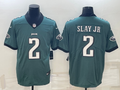Men's Philadelphia Eagles Darius Slay Jr. #2 Midnight Green Game Jerseys