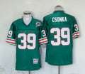 Men's Miami Dolphins Larry Csonka Mitchell & Ness Aqua Legacy Replica Jerseys