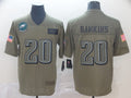 Men's Philadelphia Eagles Brian Dawkins #20 Brown Game Jerseys