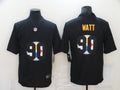 Men's Pittsburgh Steelers T.J. Watt Black Retired Player Jerseys
