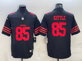 Men's San Francisco 49ers George Kittle #85 Black Player Jerseys