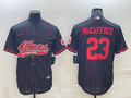 Men's San Francisco 49ers Christian McCaffrey #23 Black Player Jerseys Joint Edition