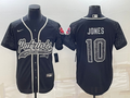 Men's New England Patriots Mac Jones #10 Black RFLCTV Limited Jerseys Joint Edition