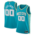 Men's Charlotte Hornets Teal 2023/24 Custom Swingman Jerseys - City Edition