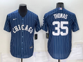 Men's Chicago White Sox Frank Thomas #35 Blue Replica Baseball Jerseys