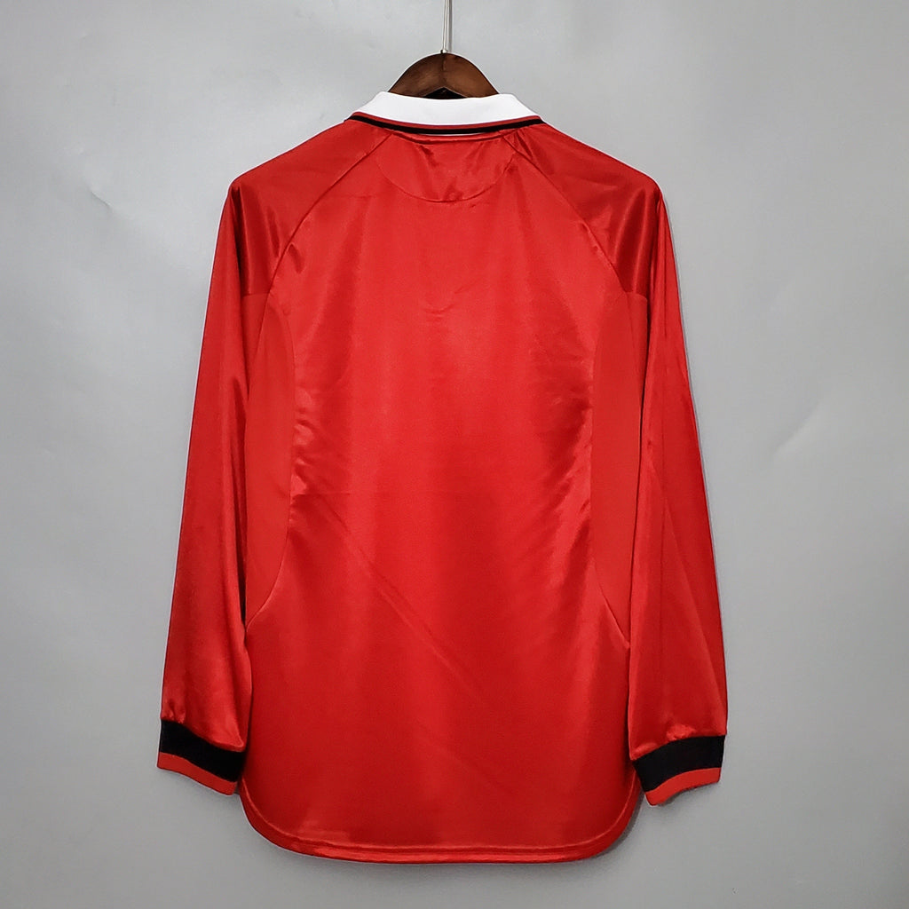 Manchester United 1999 Champions League Final Long Sleeve Jersey
