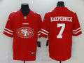 Men's San Francisco 49ers Colin Kaepernick #7 Red Game Player Jerseys
