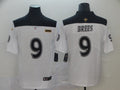 Men's New Orleans Saints Drew Brees #9 White City Edition Game Jerseys