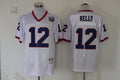 Men's Buffalo Bills Jim Kelly Mitchell & Ness White Legacy Replica Player Jerseys