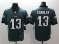 Men's Philadelphia Eagles Nelson Agholor #13 Midnight Green Game Jerseys