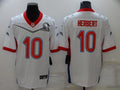 Men's Los Angeles Chargers Justin Herbert #10 White ALL STAR Game Jerseys