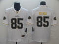 Men's San Francisco 49ers #85 George Kittle White Game Jerseys
