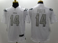 Men's Los Angeles Chargers Dan Fouts #14 White Game Jerseys