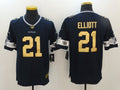Men's Dallas Cowboys Ezekiel Elliott #21 Navy Player Jerseys