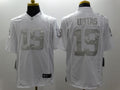 Men's Indianapolis Colts Johnny Unitas #19 White Game Jerseys
