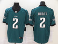 Men's Philadelphia Eagles Jalen Hurts #2 Midnight Green Game Jerseys