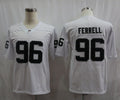 Men's Las Vegas Raiders Clelin Ferrell #96 White Game Player Jerseys