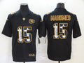 Men's Kansas City Chiefs #15 Patrick Mahomes Black Alternate Player Game Jerseys