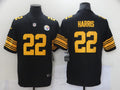 Men's Pittsburgh Steelers Najee Harris #22 Black Alternate Legend Jerseys