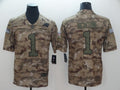 Men's Carolina Panthers Cam Newton #1 Camouflage Game Jerseys