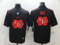 Men's San Francisco 49ers #80 Jerry Rice Black Alternate Game Jerseys