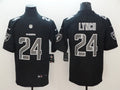 Men's Las Vegas Raiders Marshawn Lynch #24 Black Game Player Jerseys