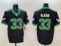 Men's Philadelphia Eagles Cooper DeJean #33 Black Game Jerseys