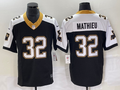Men's New Orleans Saints Tyrann Mathieu #32 Black Player Alternate Game Jerseys